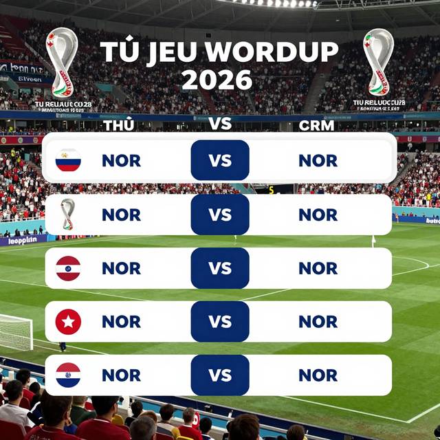 Tứ Kết World Cup 2026: Phân Tích Chuyên Sâu Cuộc Đối Đầu Norway và England