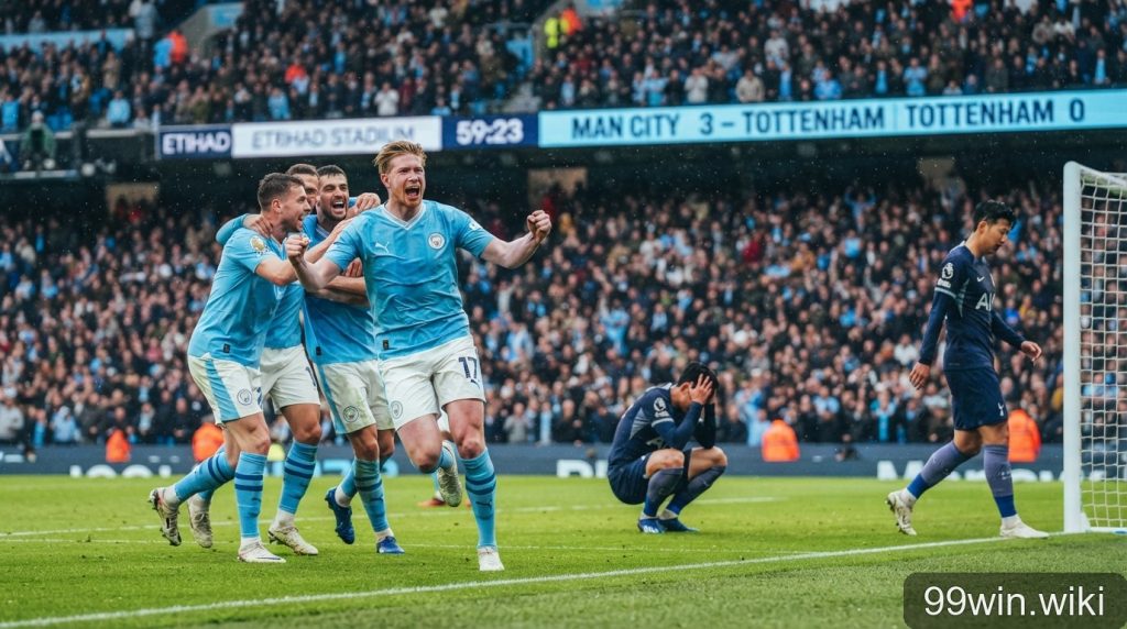 Premier League 2026/27: Man City duy trì phong độ hoàn hảo, Tottenham rơi vào khủng hoảng