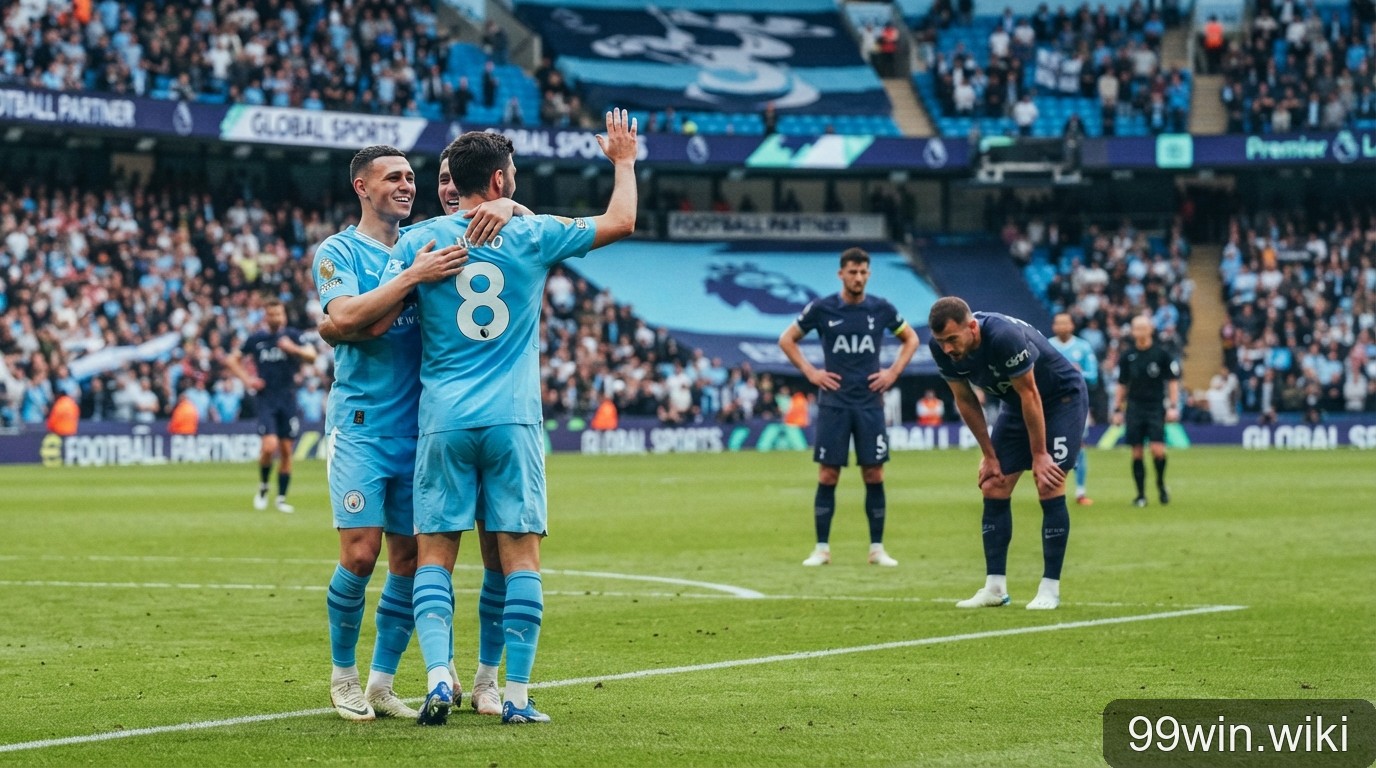 Premier League 2026/27: Man City duy trì phong độ hoàn hảo, Tottenham rơi vào khủng hoảng - 2